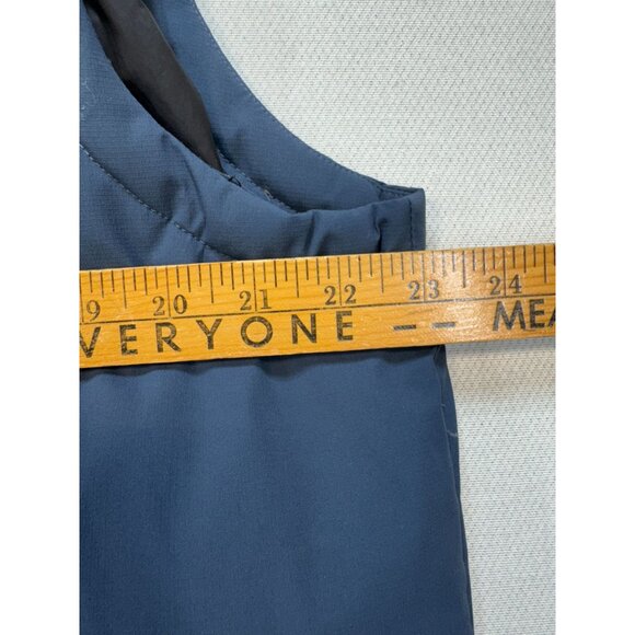 Eddie Bauer Mens Puffer Vest Size L Navy Blue Insulated Full Zip Pockets Quilted - Picture 6 of 10